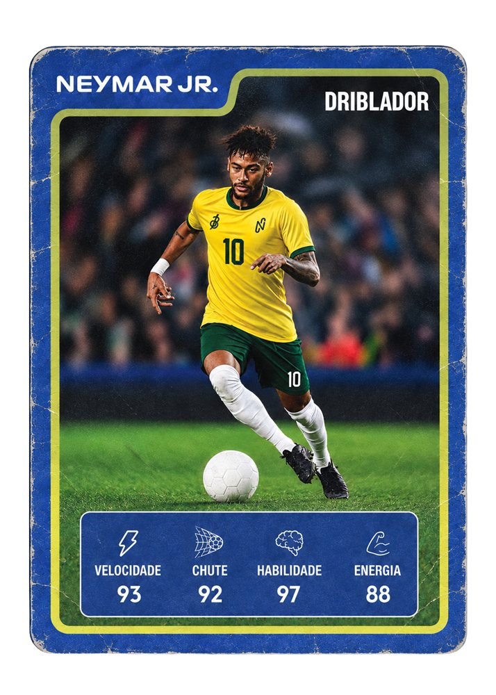 Driblador — carta 17 de 23